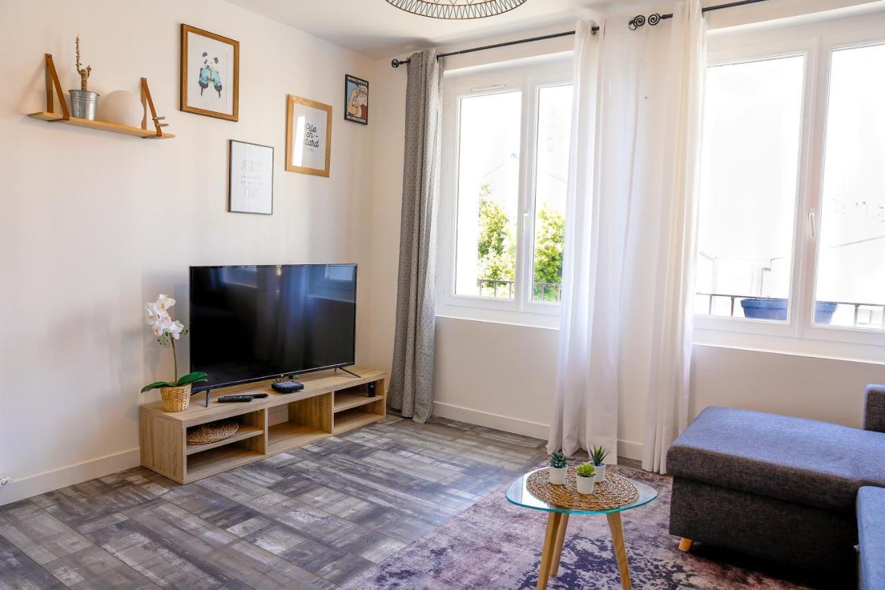 Kailhenn: Joli T3 Cosy, Bien Equipe, Proche Tram Apartment Brest Luaran gambar