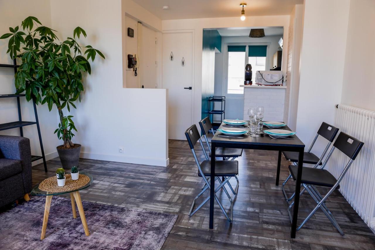 Kailhenn: Joli T3 Cosy, Bien Equipe, Proche Tram Apartment Brest Luaran gambar